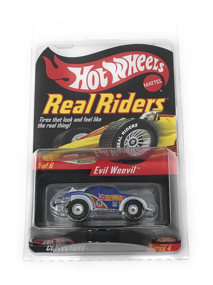 ホットウィール RLC Real riders EVIL WEEVIL Hot Wheels RLC Real Riders Evil Weevil (Blue/White) Series 4